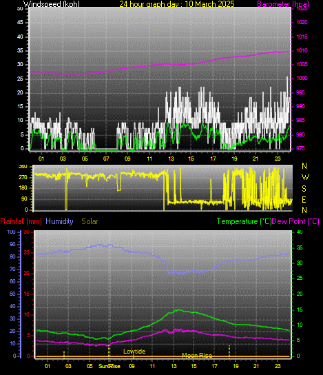 24 Hour Graph for Day 10