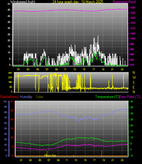 24 Hour Graph for Day 16