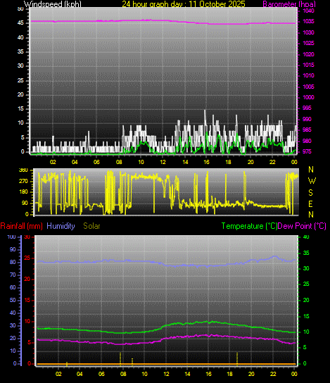 24 Hour Graph for Day 11