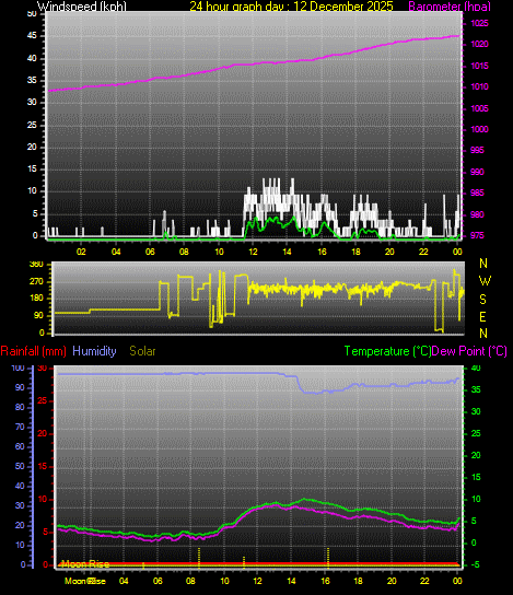 24 Hour Graph for Day 12