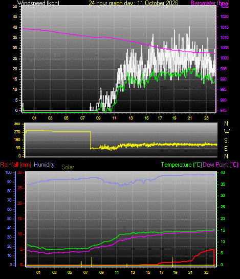 24 Hour Graph for Day 11